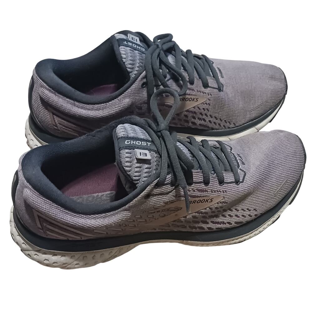 Brooks Ghost 13 Women's Athletic Running Shoes Lavender Purple Metallic Sz 9.5